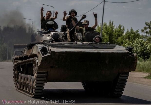 Ucraina anunţă „succese parţiale” în contraofensiva spre Marea Azov