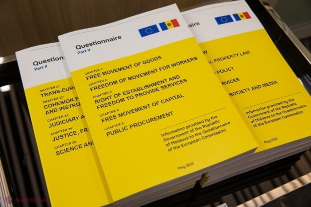 DECLARAȚIE // R. Moldova a încheiat cel de-al treilea pas din lista de 10 pentru ADERAREA la UE