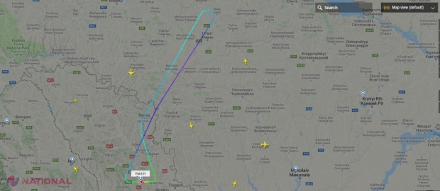 Un avion „Fly One” s-a întors de urgență pe Aeroportul Internațional Chișinău după o oră de la decolare
