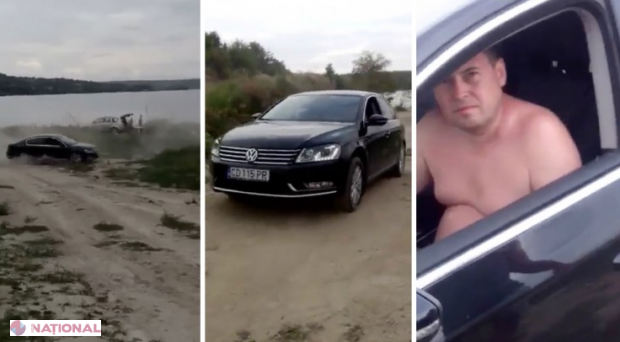 VIDEO // Un șofer al unei mașini cu plăcuțe de înmatriculare ale CORPULUI DIPLOMATIC a fost surprins beat. „Vedeți ce numere am?”