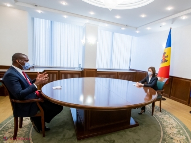 Ambasadorul SUA la Chișinău a vizitat-o pe Maia Sandu la Președinție: Subiectele puse în discuție