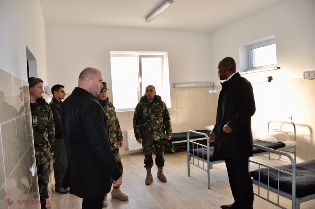 FOTO // SUA continuă să MODERNIZEZE infrastructura Armatei Naționale. 4 000 000 de dolari pentru noile facilități de la Centrul de Instruire de la Bulboaca