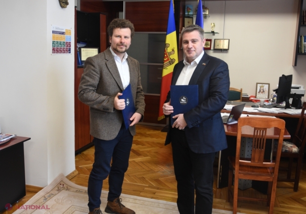 FOTO // ACORD de parteneriat în beneficiul SPORTIVILOR între Ministerul Educației și Cercetării și Asociația pentru Susținerea Inițiativelor Comunitare și Sportului. Ce prevede documentul semnat de ministrul Dan Perciun și Plamen Milanov