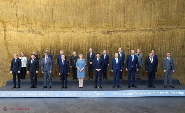 Anatolie Nosatîi, la Reuniunea miniștrilor Apărării din Europa de Sud-Est: „Reiterez angajamentul R. Moldova de a contribui la pacea și stabilitatea regională și internațională”