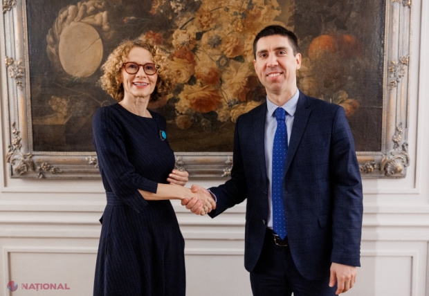 Asistența NATO pentru consolidarea capacităților de securitate și apărare ale R. Moldova, discutată de vicepremierul Popșoi, la München, cu secretarul general adjunct NATO, Radmila Šekerinska