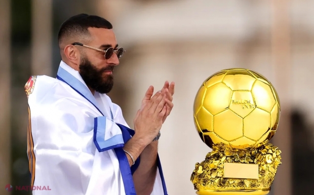 Karim Benzema, REGE la el acasă? În această seară are loc decernarea Balonului de Aur, iar francezul este marele favorit. LISTA celor 30 de nominalizați