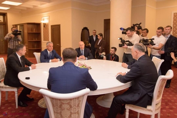 Precizările lui Vlad Plahotniuc după consultările cu preşedintele Dodon: „Nu ne ținem de funcții sau de portofolii
