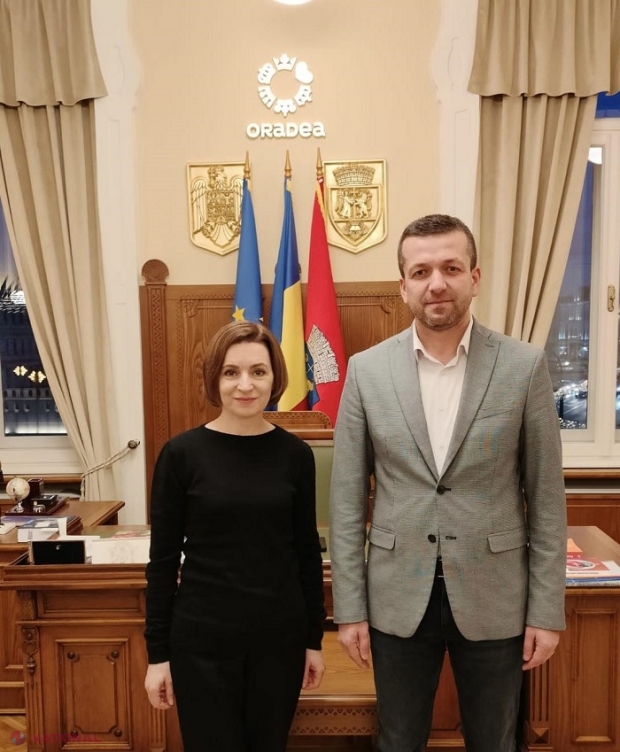 Primarul de Oradea, după întrevederea cu președinta Maia Sandu: „Întâlnirile sunt oportunități care ne ajută să dezvoltăm noi relații, să schimbăm opinii, bune practici pentru a identifica soluții la probleme”