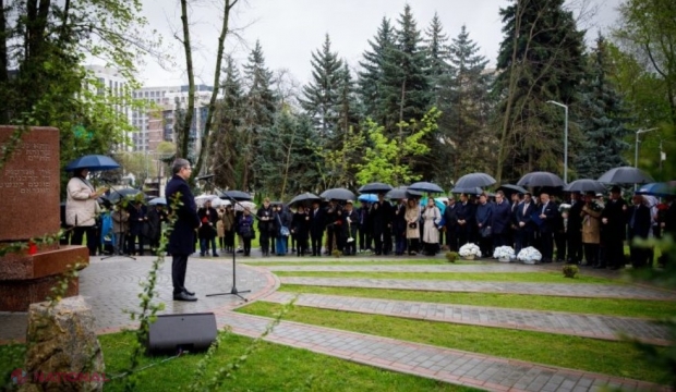 VIDEO // Prigonirea evreilor de la Chișinău a început pe timpurile Imperiului Ţarist: Ceremonie de comemorare a victimelor Pogromului evreiesc din 1903