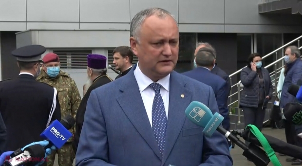 VIDEO, NO COMMENT // Dodon o face pe NIZNAIUL! Spune că NU a auzit despre faptul că s-a cerut ca prezentarea ajutorului oferit de România în PMAN: „Mai sunt întrebări?”