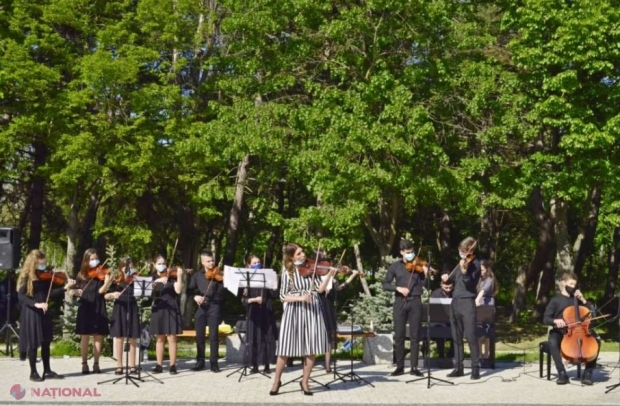 Elevii școlilor de arte din Chișinău, concerte în parcurile din capitală în acest weekend
