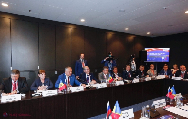 Igor Dodon, la Sankt Petersburg: „Ar putea fi creată o majoritate parlamentară și un nou guvern, în baza principiului politicii externe echilibrate”