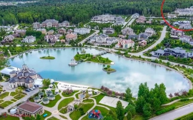 FOTO // Cum arată noul PALAT al lui Putin, construit în „satul miliardarilor” de la periferia Moscovei