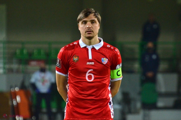 FOTO // Alexandru Epureanu, UNICUL fotbalist moldovean cu 100 de SELECȚII la prima reprezentativă a R. Moldova