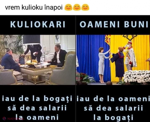 FOTO // Țîrdea susține că Dodon ar fi fost un adevărat „HAIDUC”, atunci când ar fi luat „KULIOACE” de la Plahotniuc: „El dădea oamenilor bani adevărați, iar Maia Sandu îi hrănește cu gogoși…”