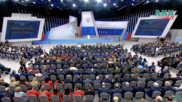 DISCURS, VIDEO // Putin NU a scos niciun cuvânt despre R. Moldova și Transnistria, însă a lansat amenințări la adresa Occidentului și NATO: „Adversarii Rusiei ar trebui să-şi amintească că deținem arme capabile să lovească ţinte pe teritoriul lor”