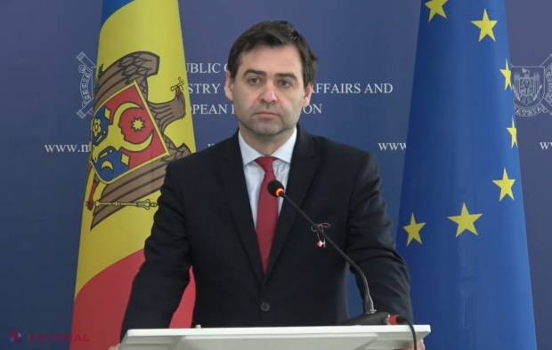Ministrul Nicu Popescu e CONVINS că R. Moldova „nu are de ce să fie o ȚINTĂ pentru acțiuni militare ostile”. Vicepremierul a reiterat APELUL ca Rusia să-și retragă TRUPELE și munițiile de pe teritoriul republicii noastre