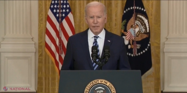 VIDEO // SUA anunță un nou val de SANCȚIUNI împotriva Rusiei. Biden: „Putin va fi un PARIA pe plan internațional”
