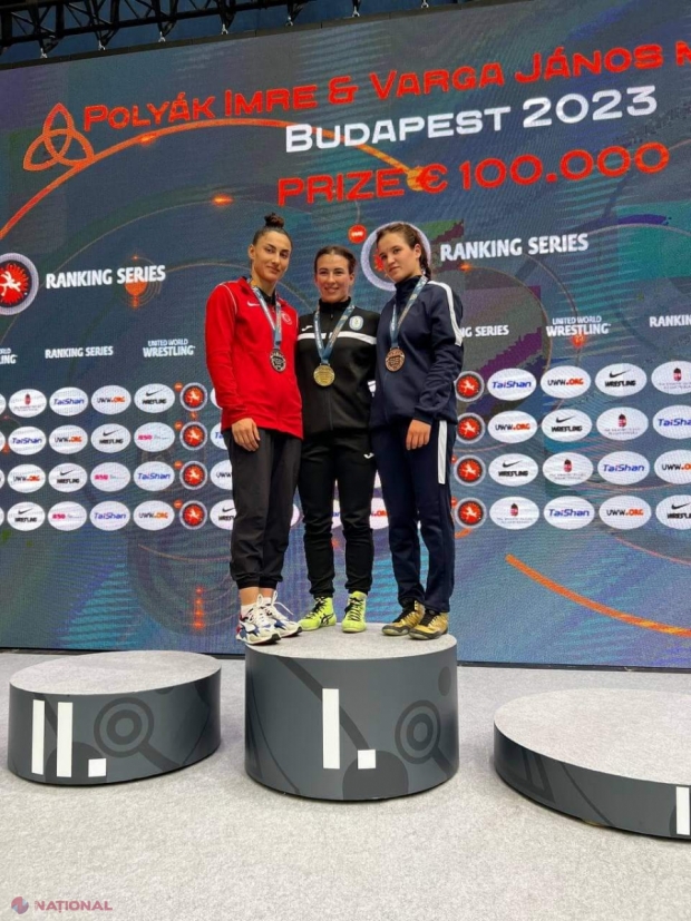FOTO // Irina Rângaci și Victor Ciobanu aduc de la Budapesta două MEDALII de aur și bronz. Luptătorii noștri au avut dueluri SPECTACULOASE