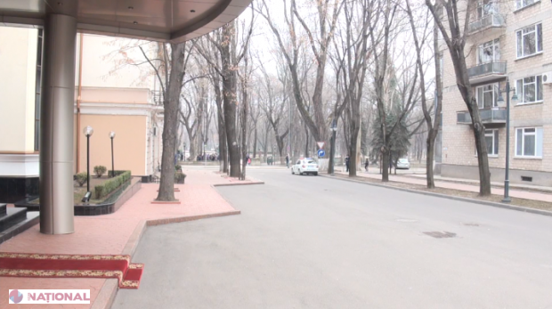 FOTO // „INTRUSUL” de la Reședința de Stat. S-a SPERIAT și a fugit spre Președinție