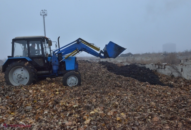 Primăria Chișinău a identificat un teren pe care să fie duse frunzele uscate și alte deșeuri vegetale: E la Botanica 