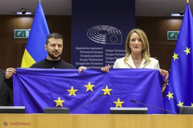 Volodimir Zelenski, ovaţionat în Parlamentul European: „Vă apărăm. O Ucraină victorioasă va face parte din UE”. Ce şanse sunt să primescă avioane de la Occident