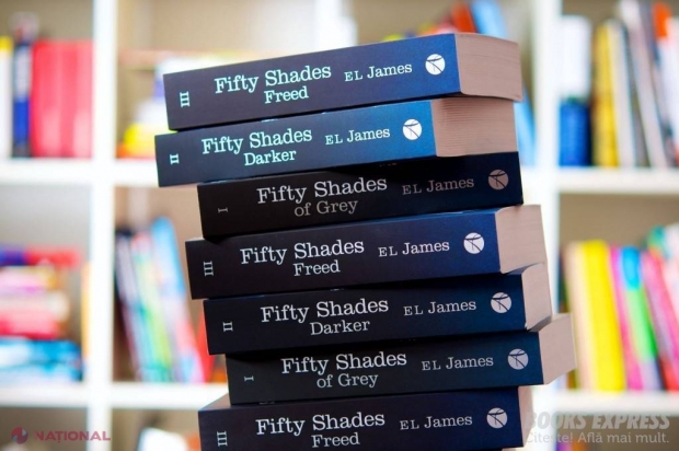 Noul volum din seria „Fifty Shades of Grey” a fost FURAT