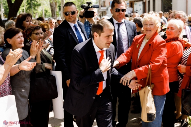 FOTO // Miting în susținerea lui Ilan Șor la Curtea de Apel Cahul