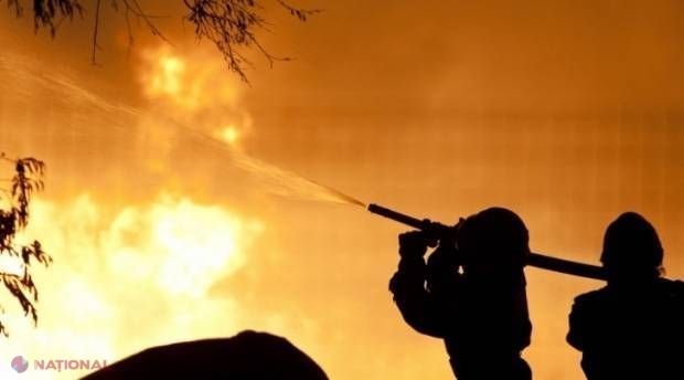 Incendiu în capitală: O FEMEIE a ars de vie 