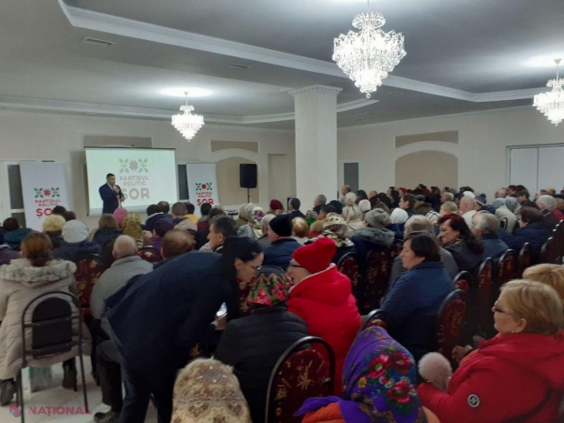 FOTO // Numărul membrilor Partidului „ȘOR” a DEPĂȘIT 65 de mii
