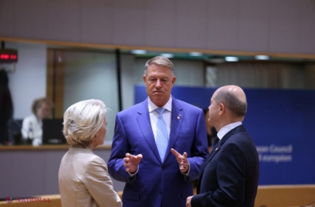 La inițiativa României și a lui Klaus Iohannis, liderii UE transmit la unison „sprijinul ferm al UE pentru R. Moldova și pentru procesul de aderare”