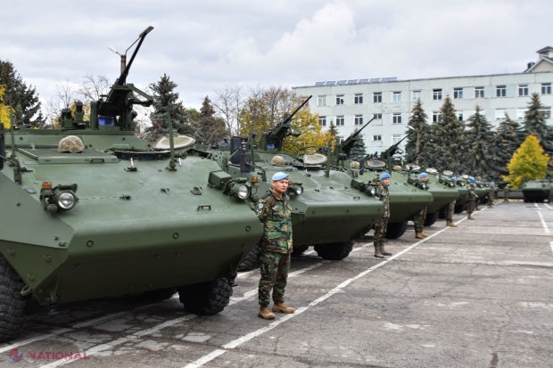 VIDEO // Germania întărește capacitățile R. Moldova de APĂRARE. Toate cele 19 transportoare blindate „Piranha-3 H” au ajuns la Chișinău: „Vehiculele blindate au îmbunătățit manevrabilitatea unităților de infanterie ale Armatei Naționale”