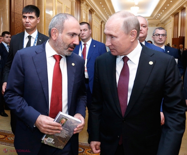 Războiul din Nagorno-Karabah: Putin destabilizează regimul Pashinyan