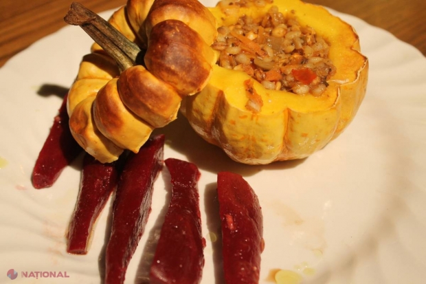 Rețeta Tamarei Șchiopu // Dovleac umplut