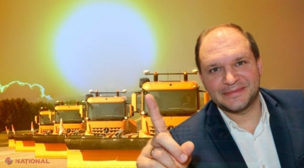 „Performanța” reușită de Primăria Chișinău sub conducerea lui Ion Ceban – Pe timp frumos și SOARE s-au folosit 11 tone de material antiderapant și o tonă de sare