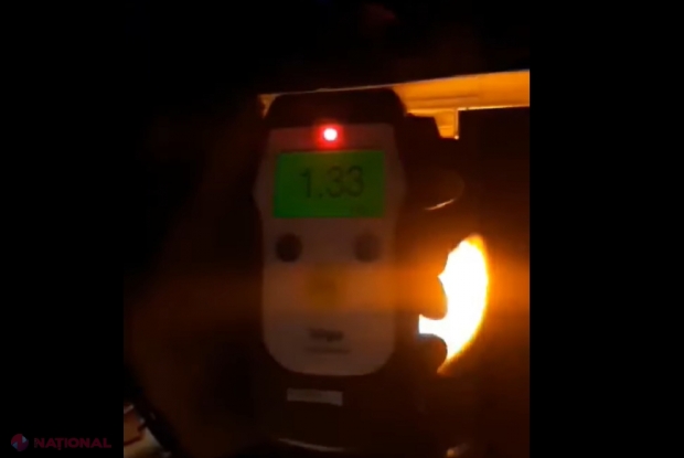VIDEO // Un bărbat riscă să muncească până la 240 de ore în folosul societății, după ce a fost prins BEAT la volan