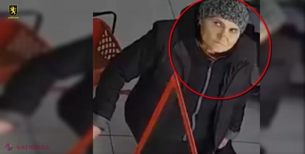 VIDEO // Recunoașteți femeia din imagini? Este căutată de poliție după ce a sustras un plic cu bani dintr-un magazin din Stăuceni
