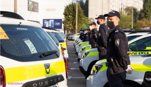 FOTO // Încă 52 de mașini NOI pentru Poliția din R. Moldova, procurate din banii UE