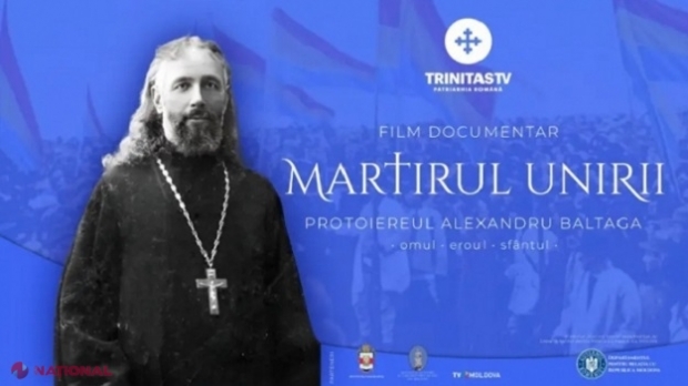 Povestea Sfântului preot mucenic Alexandru Baltaga, martir al Unirii Basarabiei cu România, lansat la Chișinău. Adrian Dupu: „Alexandru Baltaga este un exemplu de integritate și sacrificiu, care a plătit cu viața pentru unitatea românilor”