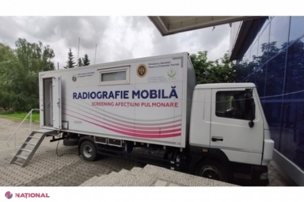 Locuitorii a patru sate din raionul Criuleni pot beneficia, în această săptămână, de servicii gratuite de screening pulmonar direct în localitate