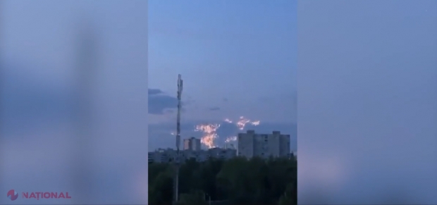 Rușii au atacat cu muniție incendiară în Harkov, oraș în care locuiesc preponderent vorbitori de limbă RUSĂ. Imagini desprinse parcă din infern.