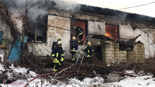 VIDEO // Chișinău: O fabrică de prelucrare a lemnului, făcută SCRUM în această dimineață