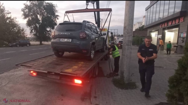 O primărie din raionul Orhei a rămas fără mașină după ce fiul minor al primarului a urcat la volan fără a deține permis de conducere 
