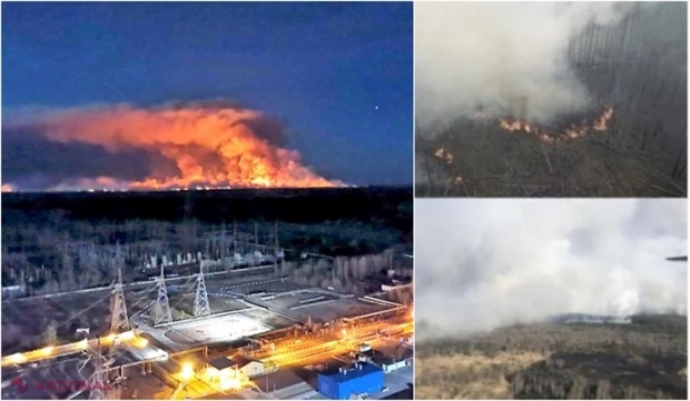 Precizările ANSP vizavi de norul de fum de la Cernobîl: „Agenția Internațională pentru Energie Atomică NU a lansat nicio avertizare pentru țările vecine Ucrainei. Nu există risc pe teritoriul R. Moldova”
