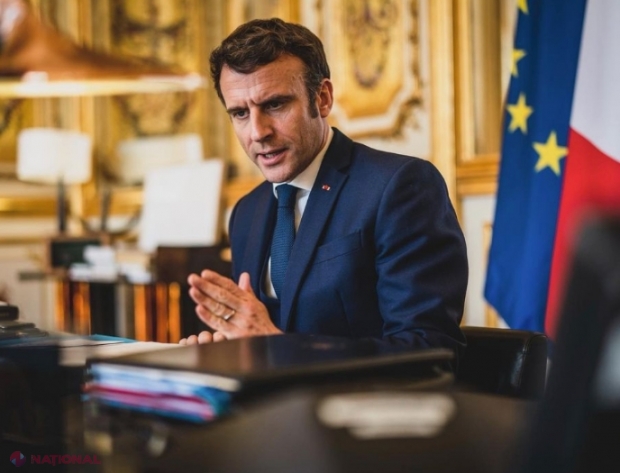 Președintele francez Emmanuel Macron salută „unitatea istorică” a europenilor înainte de summitul UE de la Versailles