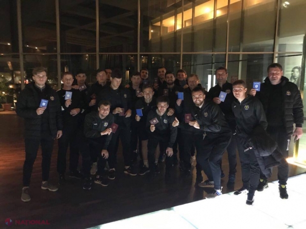 FOTO // Membrii unei echipe de fotbal din R. Moldova au votat în Antalya