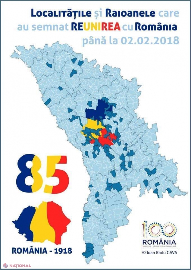 Declarații de Unire cu România: 85 de localități în 38 de zile s-au pronunțat pentru reîntregirea neamului românesc