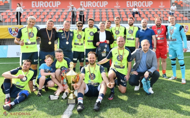 FOTO // Un nou TROFEU pentru jurnalistii sportivi din R. Moldova  - Chișinău Media Cup 2023​