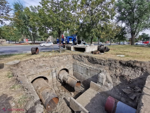 ATENȚIE! Trafic rutier SUSPENDAT până la sfârșit de august pe trei străzi din centrul Chișinăului 