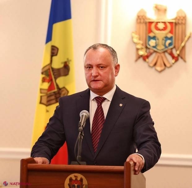 DECLARAȚIE // „Igor Dodon pângărește simbolurile de stat, acordând recunoaștere unor trupe TERORISTE”